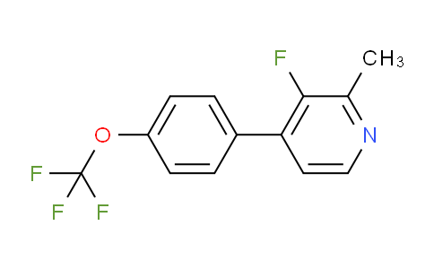 AM28974 | 1261777-62-1 | 3-Fluoro-2-methyl-4-(4-(trifluoromethoxy)phenyl)pyridine