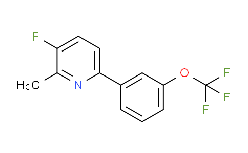 3-Fluoro-2-methyl-6-(3-(trifluoromethoxy)phenyl)pyridine