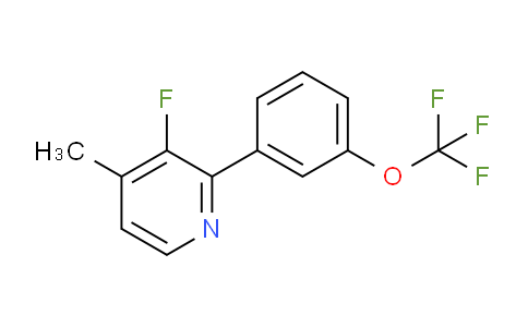 3-Fluoro-4-methyl-2-(3-(trifluoromethoxy)phenyl)pyridine
