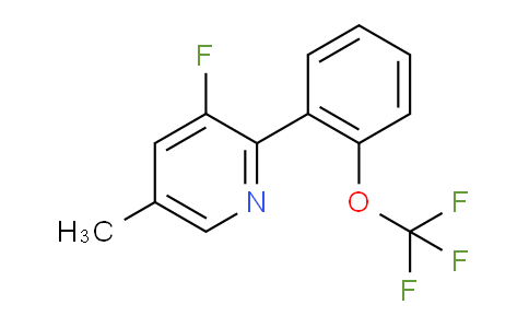 3-Fluoro-5-methyl-2-(2-(trifluoromethoxy)phenyl)pyridine