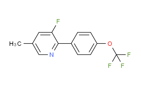 AM28983 | 1261724-30-4 | 3-Fluoro-5-methyl-2-(4-(trifluoromethoxy)phenyl)pyridine