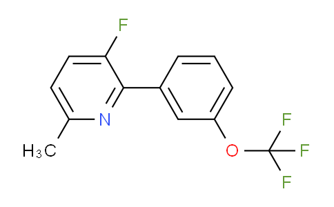 AM28985 | 1261764-78-6 | 3-Fluoro-6-methyl-2-(3-(trifluoromethoxy)phenyl)pyridine