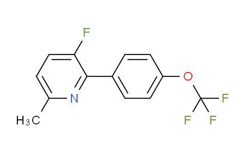 AM28986 | 1261459-50-0 | 3-Fluoro-6-methyl-2-(4-(trifluoromethoxy)phenyl)pyridine
