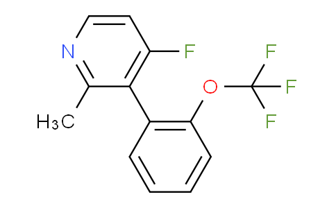 AM28987 | 1261487-64-2 | 4-Fluoro-2-methyl-3-(2-(trifluoromethoxy)phenyl)pyridine