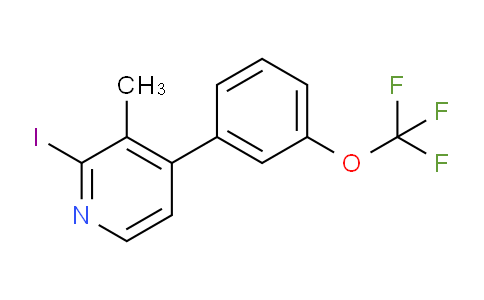 AM29009 | 1261515-33-6 | 2-Iodo-3-methyl-4-(3-(trifluoromethoxy)phenyl)pyridine