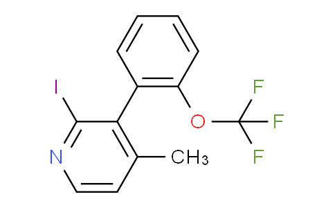 AM29011 | 1261653-42-2 | 2-Iodo-4-methyl-3-(2-(trifluoromethoxy)phenyl)pyridine