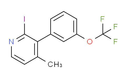 AM29013 | 1261741-55-2 | 2-Iodo-4-methyl-3-(3-(trifluoromethoxy)phenyl)pyridine