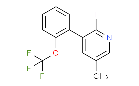 AM29014 | 1261833-45-7 | 2-Iodo-5-methyl-3-(2-(trifluoromethoxy)phenyl)pyridine