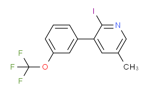 AM29015 | 1261881-88-2 | 2-Iodo-5-methyl-3-(3-(trifluoromethoxy)phenyl)pyridine