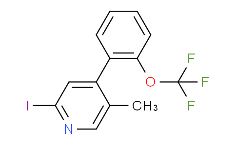AM29017 | 1261554-56-6 | 2-Iodo-5-methyl-4-(2-(trifluoromethoxy)phenyl)pyridine