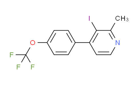 AM29028 | 1261617-24-6 | 3-Iodo-2-methyl-4-(4-(trifluoromethoxy)phenyl)pyridine