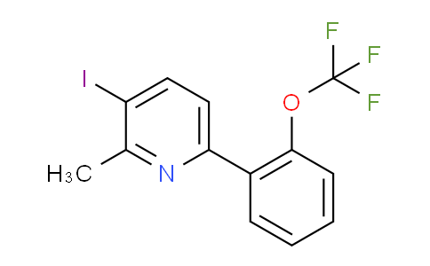 AM29029 | 1261626-18-9 | 3-Iodo-2-methyl-6-(2-(trifluoromethoxy)phenyl)pyridine