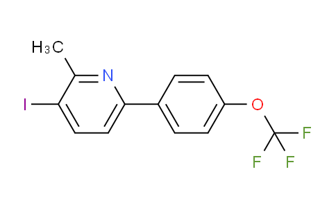 AM29031 | 1261617-29-1 | 3-Iodo-2-methyl-6-(4-(trifluoromethoxy)phenyl)pyridine