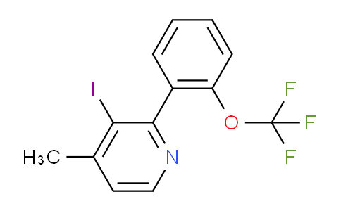 AM29032 | 1261839-97-7 | 3-Iodo-4-methyl-2-(2-(trifluoromethoxy)phenyl)pyridine