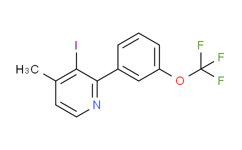 AM29033 | 1261730-14-6 | 3-Iodo-4-methyl-2-(3-(trifluoromethoxy)phenyl)pyridine