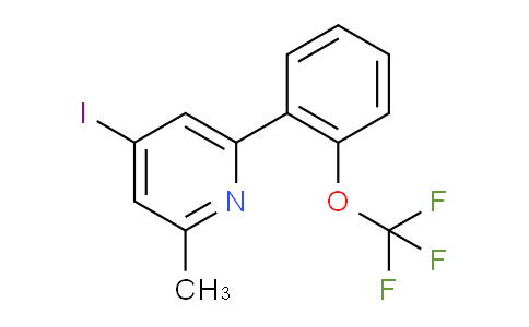 AM29044 | 1261656-64-7 | 4-Iodo-2-methyl-6-(2-(trifluoromethoxy)phenyl)pyridine