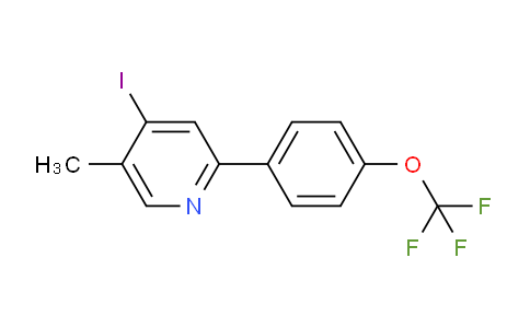 AM29052 | 1261868-58-9 | 4-Iodo-5-methyl-2-(4-(trifluoromethoxy)phenyl)pyridine