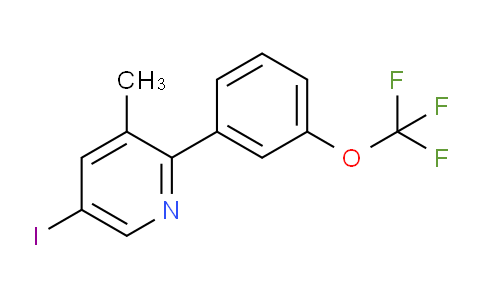 5-Iodo-3-methyl-2-(3-(trifluoromethoxy)phenyl)pyridine