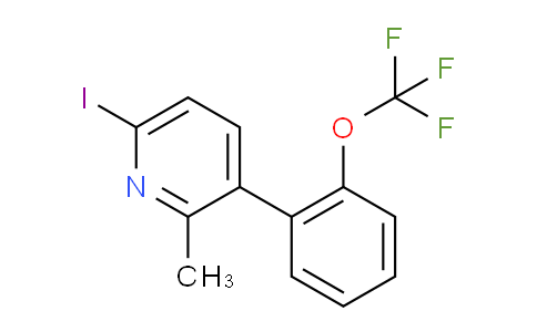 AM29059 | 1261742-49-7 | 6-Iodo-2-methyl-3-(2-(trifluoromethoxy)phenyl)pyridine