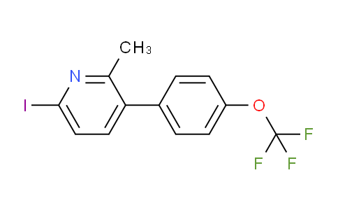 AM29061 | 1261781-57-0 | 6-Iodo-2-methyl-3-(4-(trifluoromethoxy)phenyl)pyridine