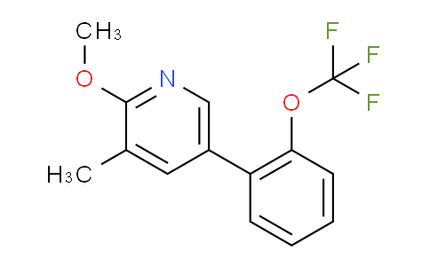 AM29065 | 1261450-96-7 | 2-Methoxy-3-methyl-5-(2-(trifluoromethoxy)phenyl)pyridine