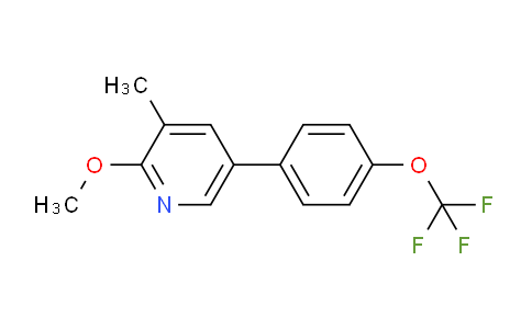 AM29067 | 1261882-43-2 | 2-Methoxy-3-methyl-5-(4-(trifluoromethoxy)phenyl)pyridine