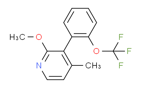AM29068 | 1261830-92-5 | 2-Methoxy-4-methyl-3-(2-(trifluoromethoxy)phenyl)pyridine