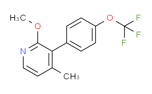 AM29070 | 1261857-59-3 | 2-Methoxy-4-methyl-3-(4-(trifluoromethoxy)phenyl)pyridine