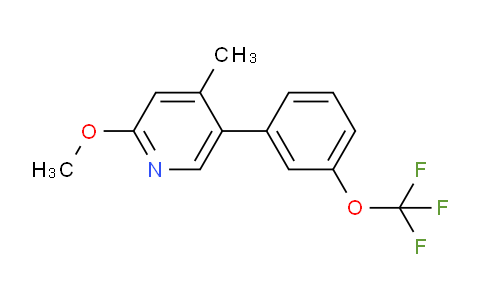 AM29072 | 1261555-48-9 | 2-Methoxy-4-methyl-5-(3-(trifluoromethoxy)phenyl)pyridine
