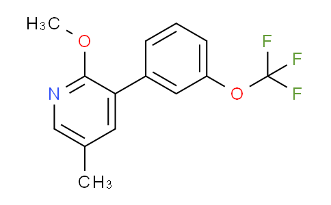 AM29075 | 1261656-86-3 | 2-Methoxy-5-methyl-3-(3-(trifluoromethoxy)phenyl)pyridine