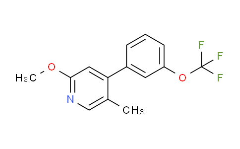 AM29078 | 1261830-98-1 | 2-Methoxy-5-methyl-4-(3-(trifluoromethoxy)phenyl)pyridine