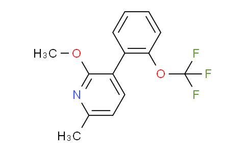 AM29080 | 1261745-04-3 | 2-Methoxy-6-methyl-3-(2-(trifluoromethoxy)phenyl)pyridine