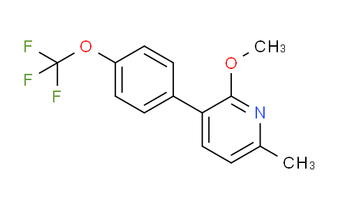 AM29082 | 1261555-51-4 | 2-Methoxy-6-methyl-3-(4-(trifluoromethoxy)phenyl)pyridine