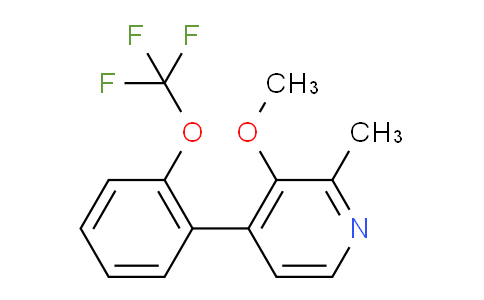AM29086 | 1261882-51-2 | 3-Methoxy-2-methyl-4-(2-(trifluoromethoxy)phenyl)pyridine
