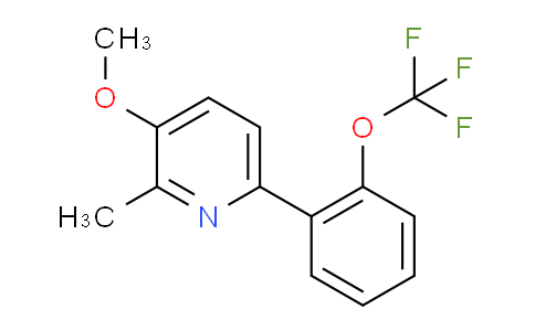 AM29089 | 1261840-65-6 | 3-Methoxy-2-methyl-6-(2-(trifluoromethoxy)phenyl)pyridine