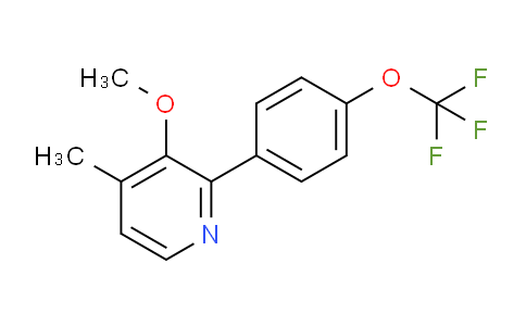 AM29094 | 1261613-04-0 | 3-Methoxy-4-methyl-2-(4-(trifluoromethoxy)phenyl)pyridine