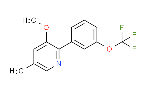 AM29096 | 1261661-89-5 | 3-Methoxy-5-methyl-2-(3-(trifluoromethoxy)phenyl)pyridine