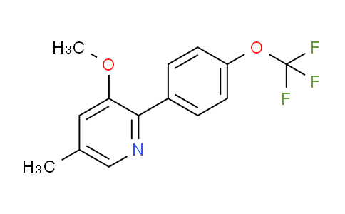 AM29097 | 1261464-97-4 | 3-Methoxy-5-methyl-2-(4-(trifluoromethoxy)phenyl)pyridine