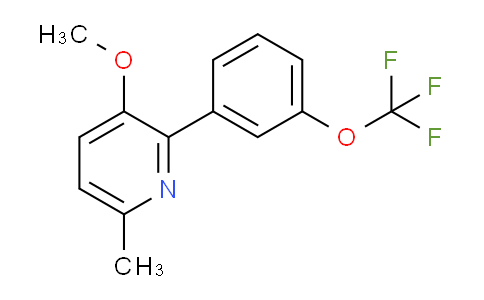 AM29099 | 1261745-18-9 | 3-Methoxy-6-methyl-2-(3-(trifluoromethoxy)phenyl)pyridine