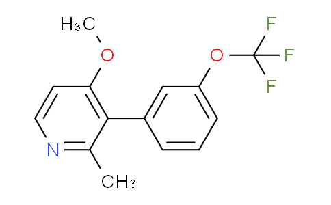 4-Methoxy-2-methyl-3-(3-(trifluoromethoxy)phenyl)pyridine