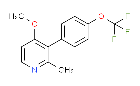 4-Methoxy-2-methyl-3-(4-(trifluoromethoxy)phenyl)pyridine
