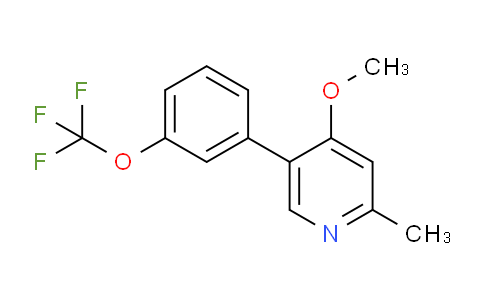 4-Methoxy-2-methyl-5-(3-(trifluoromethoxy)phenyl)pyridine