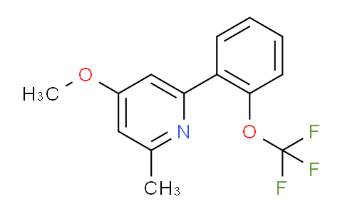 AM29107 | 1261857-62-8 | 4-Methoxy-2-methyl-6-(2-(trifluoromethoxy)phenyl)pyridine