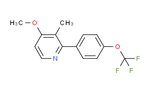AM29112 | 1261656-98-7 | 4-Methoxy-3-methyl-2-(4-(trifluoromethoxy)phenyl)pyridine