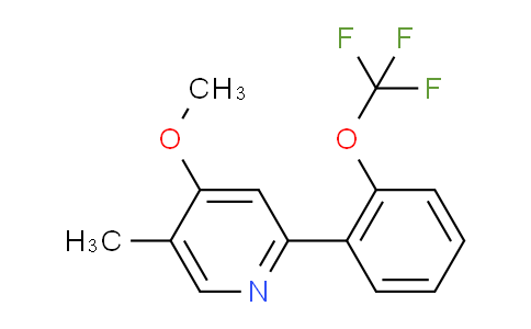 AM29113 | 1261654-13-0 | 4-Methoxy-5-methyl-2-(2-(trifluoromethoxy)phenyl)pyridine