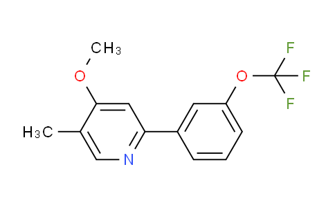 AM29114 | 1261840-79-2 | 4-Methoxy-5-methyl-2-(3-(trifluoromethoxy)phenyl)pyridine
