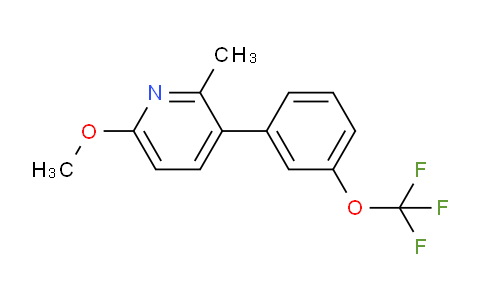 AM29117 | 1261555-83-2 | 6-Methoxy-2-methyl-3-(3-(trifluoromethoxy)phenyl)pyridine