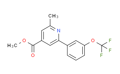 AM29131 | 1261506-71-1 | Methyl 2-methyl-6-(3-(trifluoromethoxy)phenyl)isonicotinate