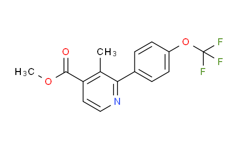 AM29135 | 1261798-33-7 | Methyl 3-methyl-2-(4-(trifluoromethoxy)phenyl)isonicotinate