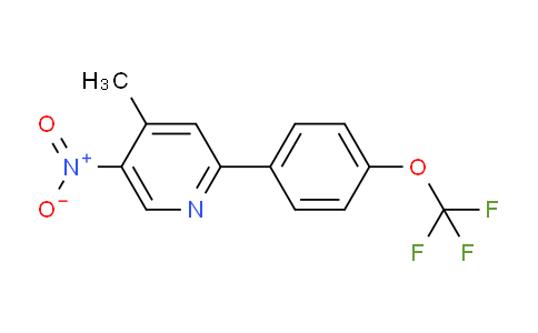 AM29142 | 1261617-48-4 | 4-Methyl-5-nitro-2-(4-(trifluoromethoxy)phenyl)pyridine